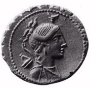 Büste der Diana vom Aventin mit angedeutetem bucranium (81 v.Chr.)